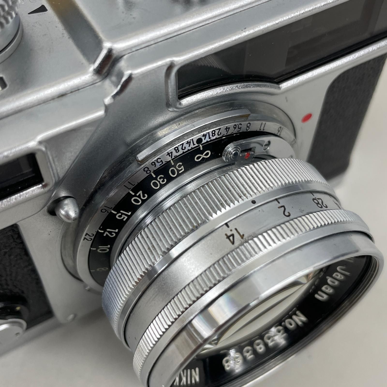 ニコン Nikon SP レンジファインダーフィルムカメラ NIKKOR-S 5cm F