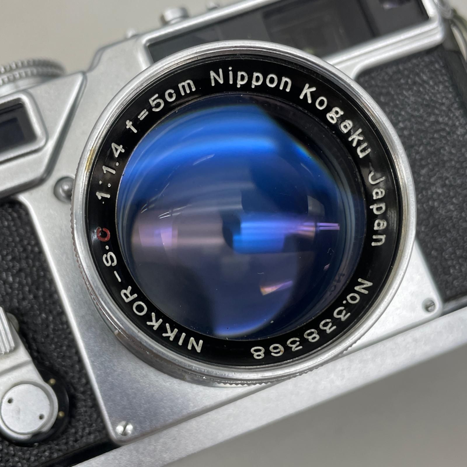 ニコン Nikon SP レンジファインダーフィルムカメラ NIKKOR-S 5cm F