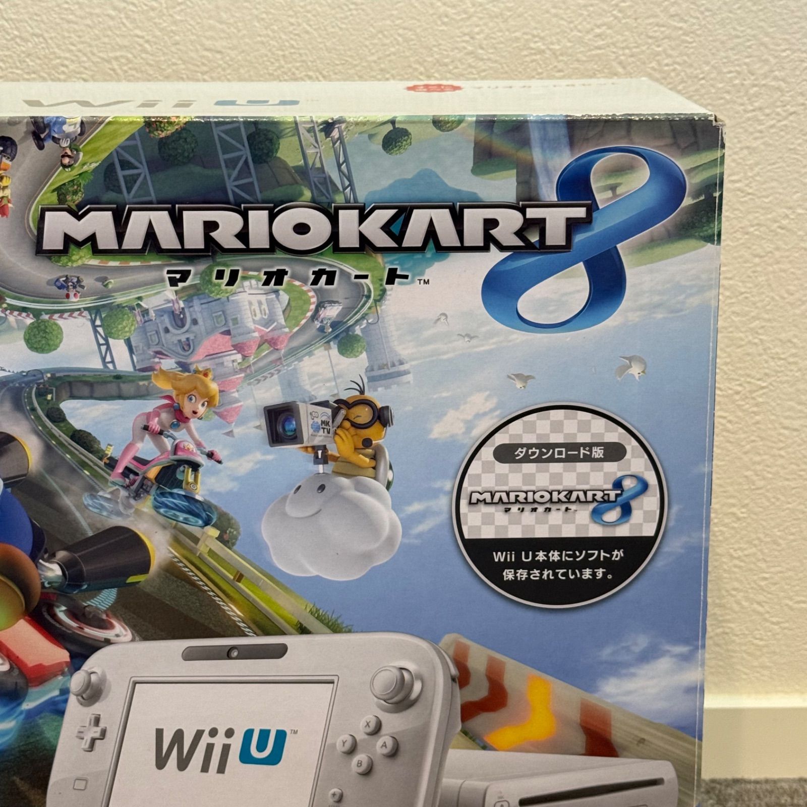 7-175【液晶美品】WiiU 本体 マリオカート8セット 32GB 箱付き - メルカリ