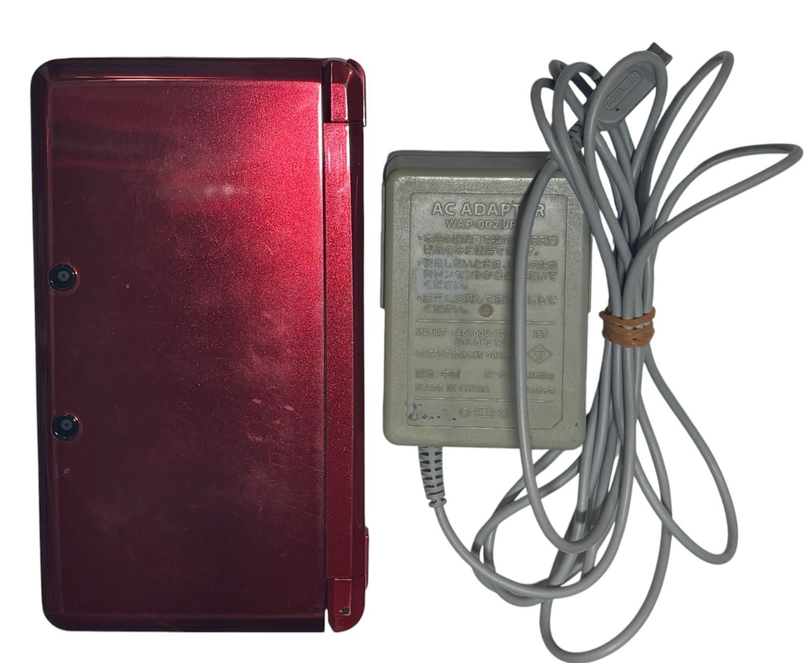 [Control Number-P] Nintendo Nintendo 3DS CTR-001 Red Pokemon X Summary Used Item Current Item