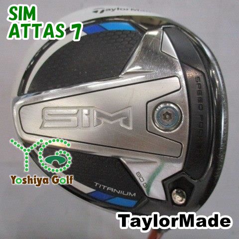 フェアウェイウッド テーラーメイド SIM/ATTAS 7/S/19[150644]