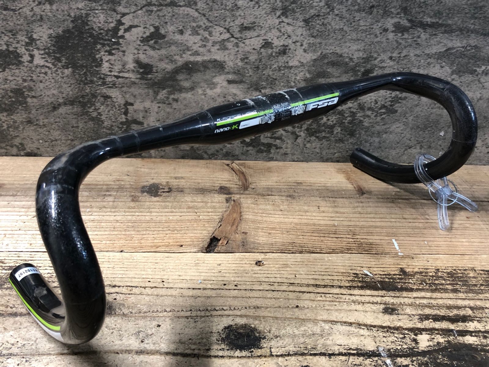 KC041 FSA K-FORCE LIGHT カーボン ドロップハンドル Φ31.8 エンド部C-C420mm