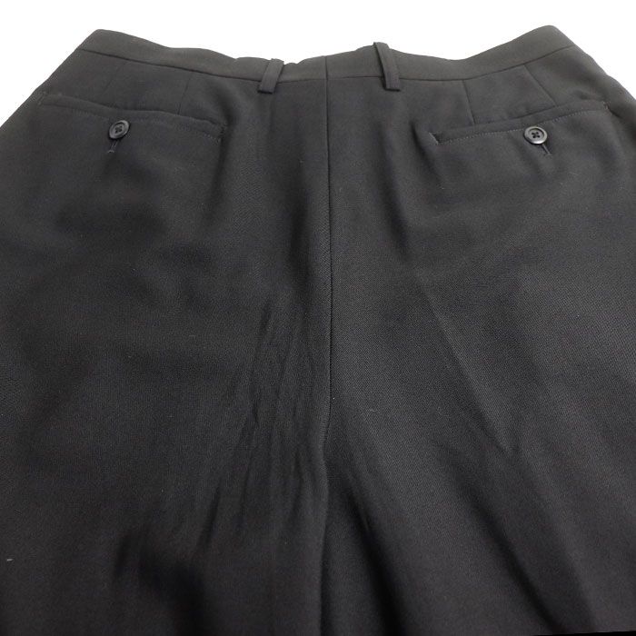 LAD MUSICIAN ラッドミュージシャン WOOL GABARDINE 2TUCK CROPPED
