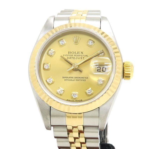 ロレックス デイトジャスト 26mm 79173G レディース 腕時計【Aランク】【中古】