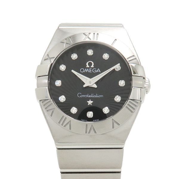 オメガ コンステレーション 24mm 123.10.24.60.51.001 レディース 腕時計【Aランク】【中古】