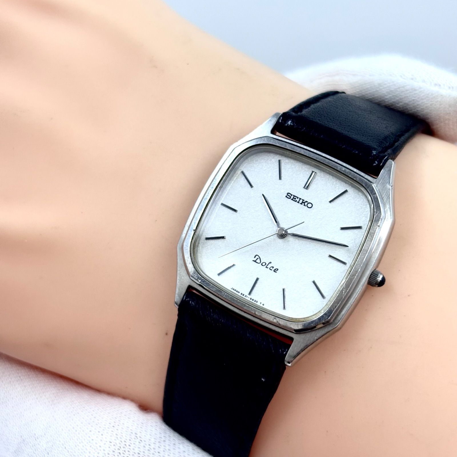 稼働/新品電池】SEIKO/セイコー DOLCE/ドルチェ 腕時計 クォーツ