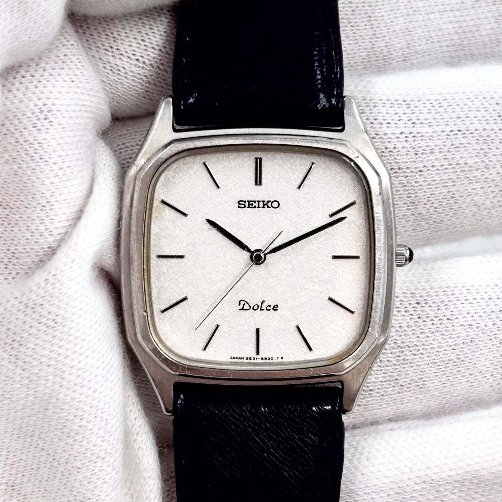 稼働/新品電池】SEIKO/セイコー DOLCE/ドルチェ 腕時計 クォーツ