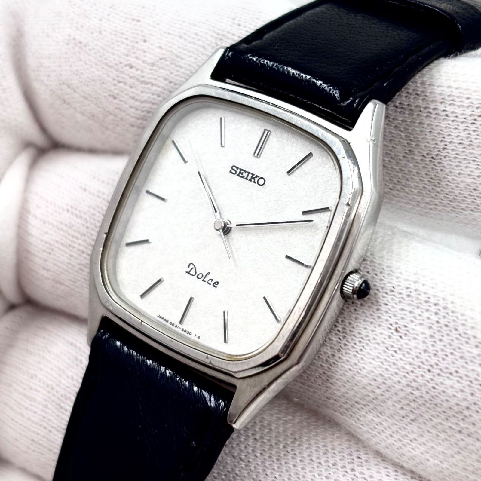 SEIKO Dolce 腕時計(クォーツ) シルバー｜極美品・稼働品 稼働/新品電池】SEIKO/セイコー DOLCE/ドルチェ 腕時計 クォーツ