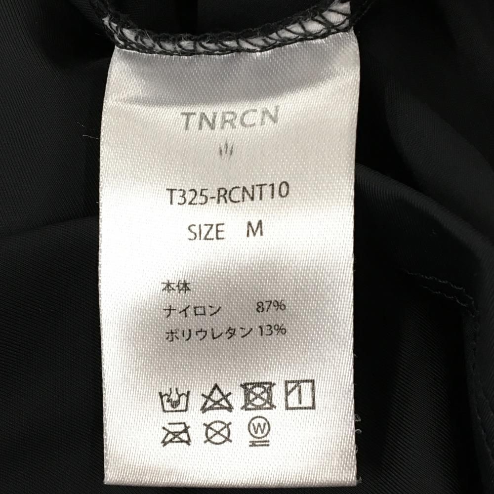 超美品】タインダブルプッシュ×ラフロッグ 半袖ハイネックシャツ 黒 裾