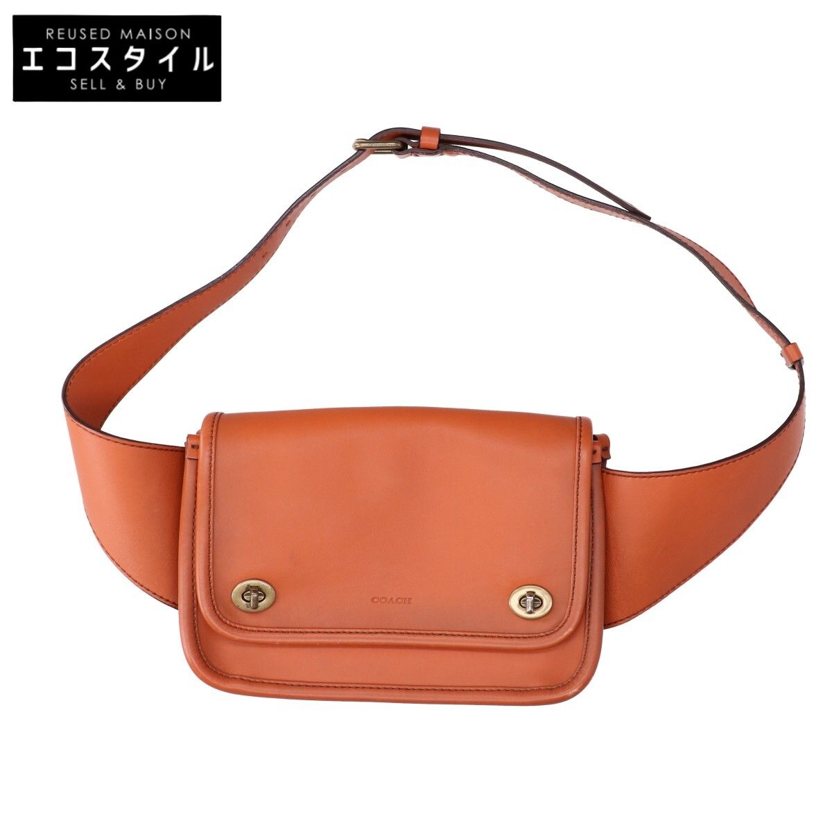COACH　コーチ　70722 レガシー ターンロック フラップ