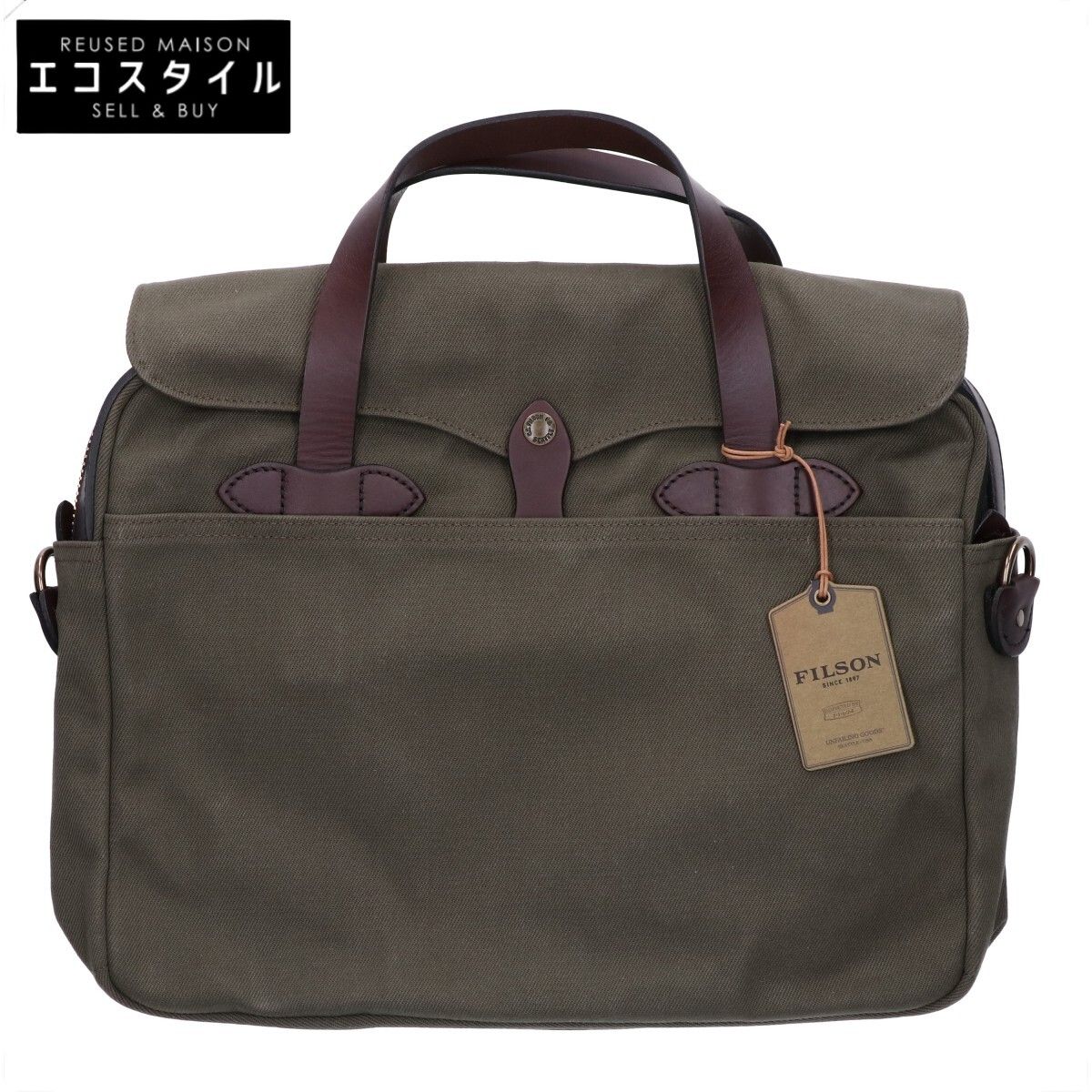 FILSON ブリーフケース ラキッドツイル FILSON フィルソン 【新品同様】11070256 RUGGED TWILL ORIGINAL