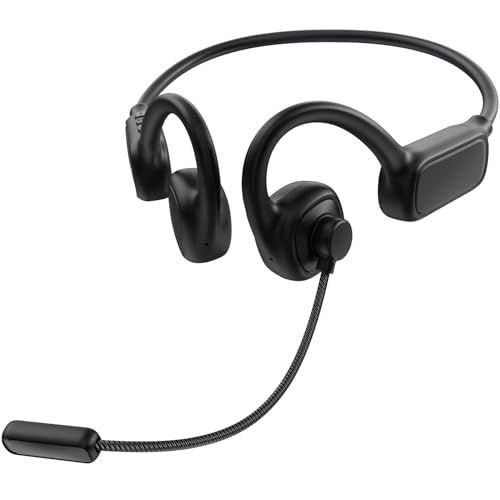 [Perfect for business! Smooth phone calls have been realized!] Bluetooth Headset with Mic Bluetooth 5.4+EDR Earphones Mic Open Ear Earphones Business Earphones ENC Noise Cancelling Technology 35g Ultra Lightweight Ultimate Fit 4d0dbbe4