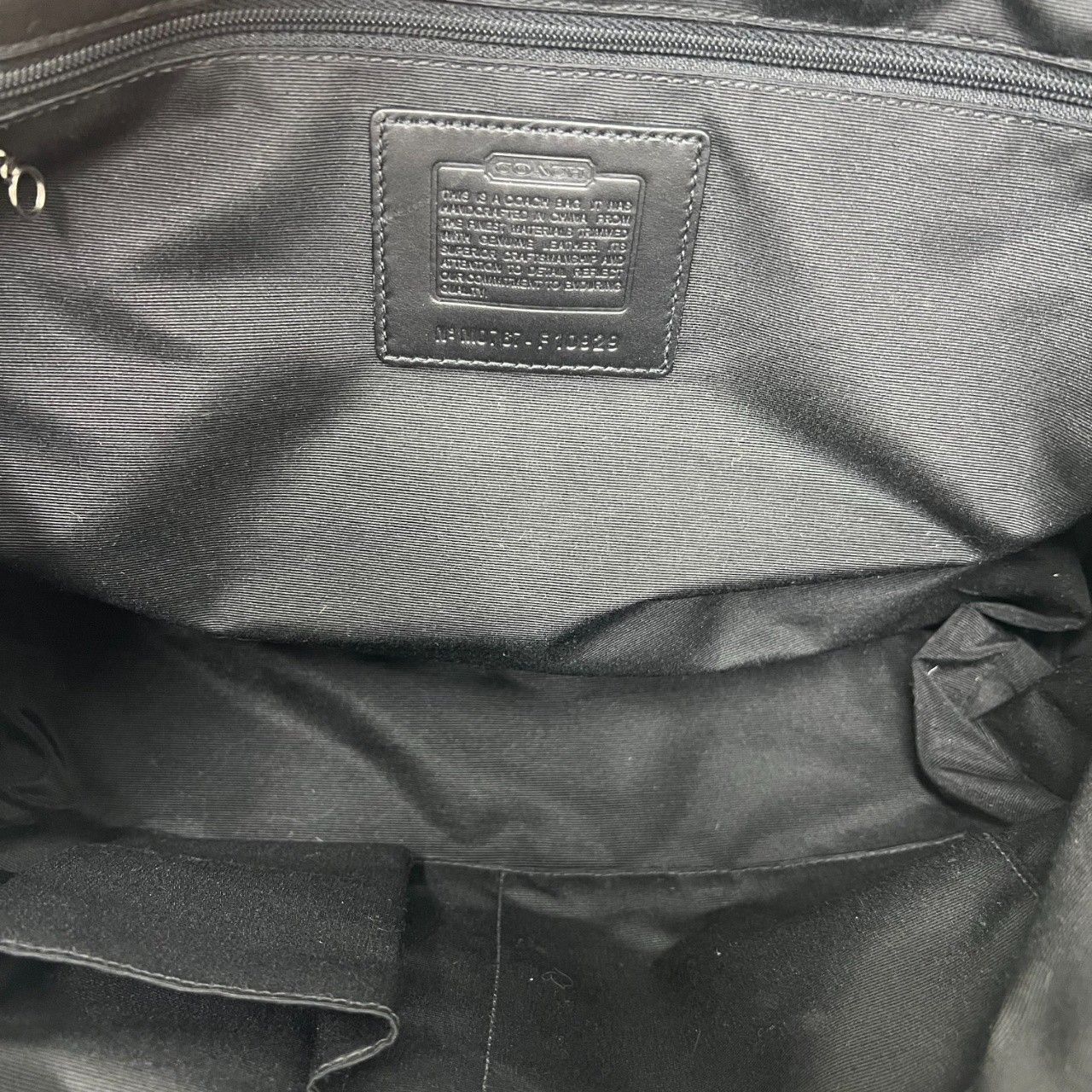 COACH コーチ ハンドバッグ ソーホー ミニシグネチャー ブラック