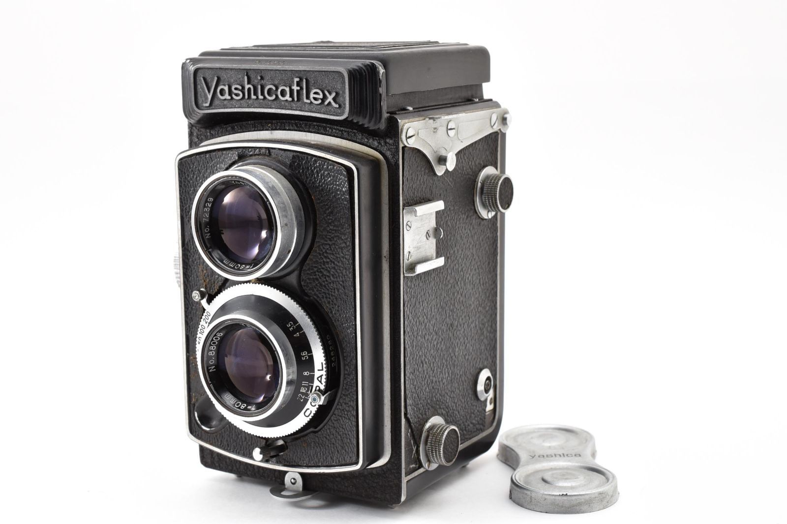 ★動作品★ ヤシカ YASHICA YASHICAFLEX Yashimar 80mm F3.5 二眼レフカメラ OB4531 #33 6,840円