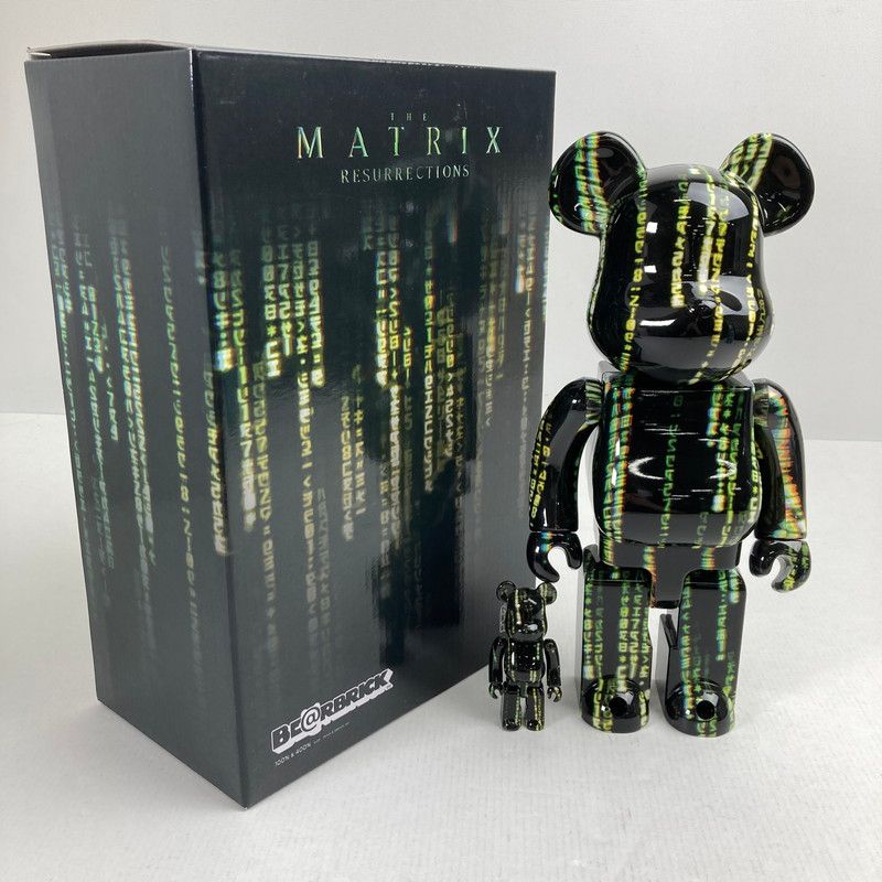 中古美品】 BE＠RBRICK ベアブリック The Matrix Resurrections
