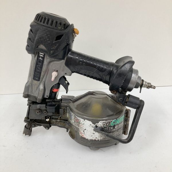 HITACHI 日立工機 50mm 高圧ロール釘打機 NV50HMC コイルネイラ スーパーネイラ★DT1363
