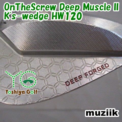 ウェッジ ムジーク OnTheScrew Deep Muscle II/K's-wedge HW120/wedge/52[144687]
