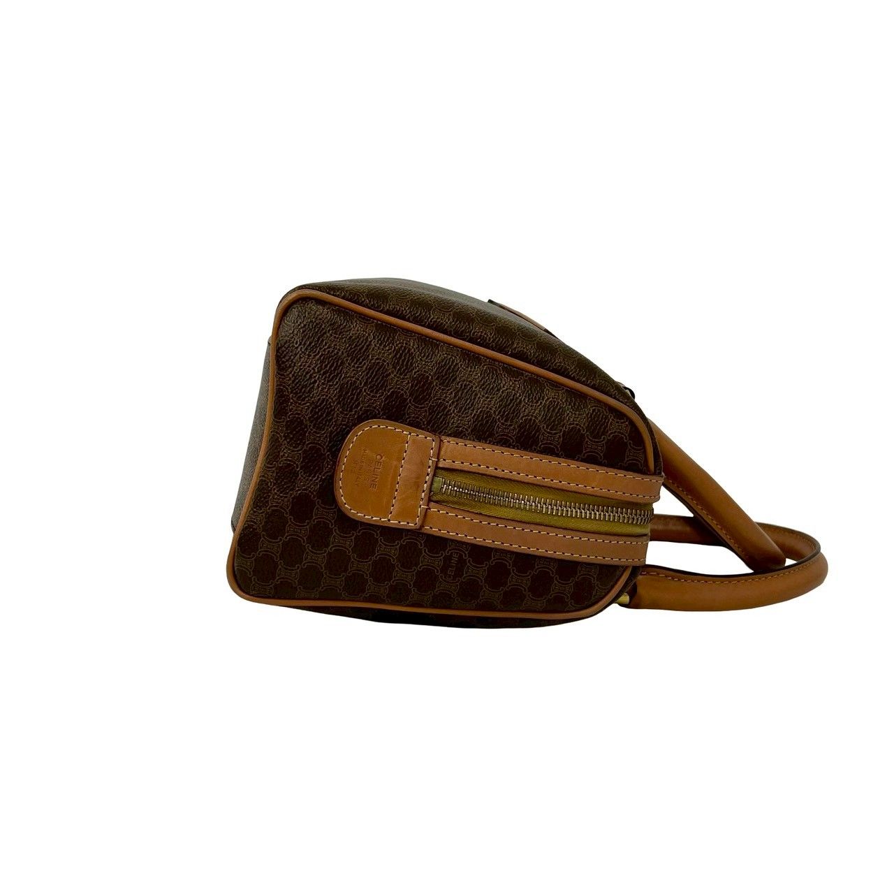 極 美品 CELINE セリーヌ ヴィンテージ マカダム ブラゾン トリオンフ