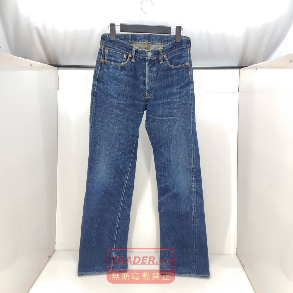 レア　THE FLAT HEAD 3005B 濃紺　デニムパンツ　赤耳 05w22993 ザフラットヘッド THE FLAT HEAD デニムパンツ 3005xx 赤耳