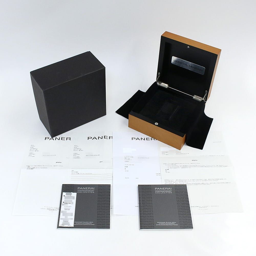 パネライ ラジオミール ブラックシール 3days PAM00388 O番 中古
