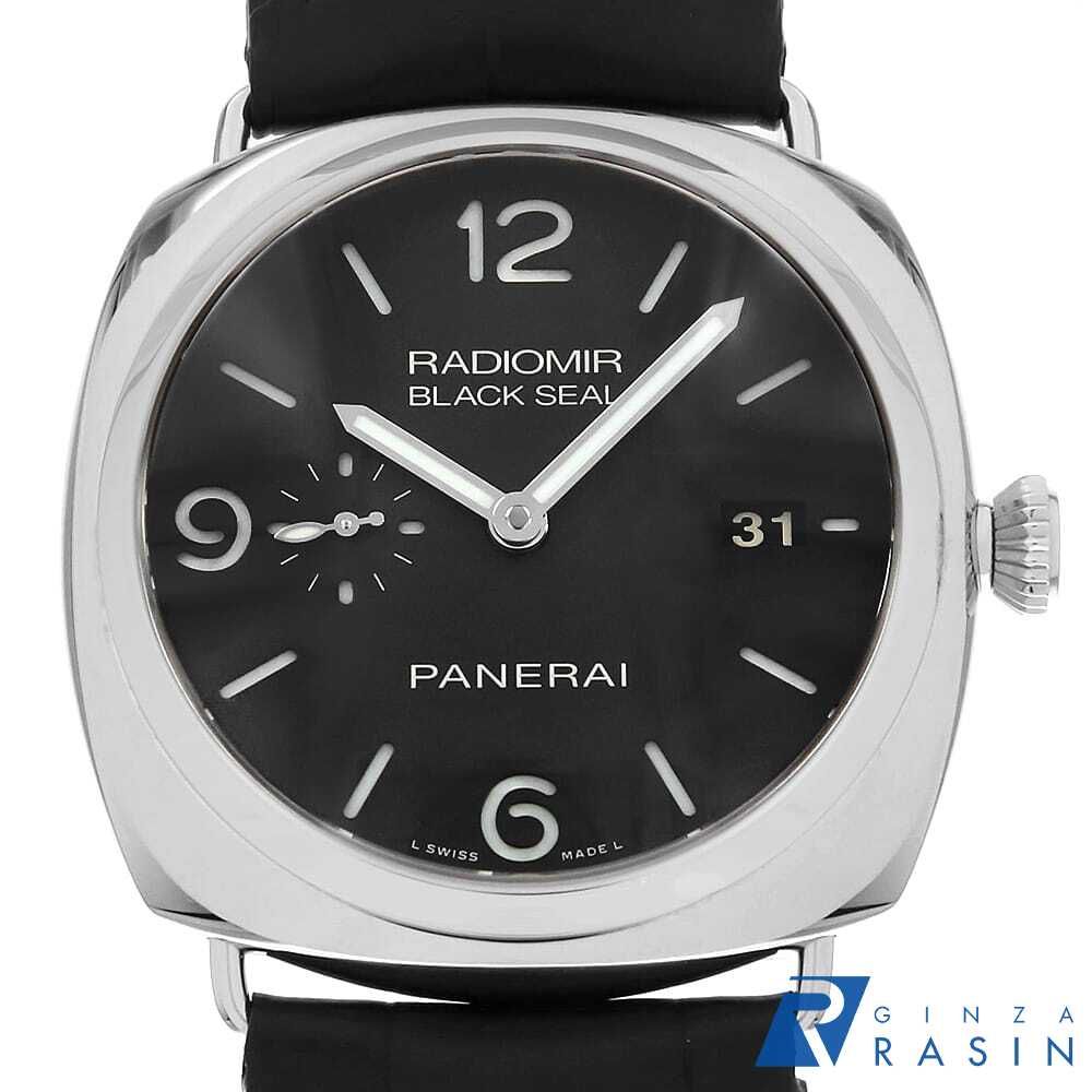 パネライ ラジオミール ブラックシール 3days PAM00388 O番 中古 メンズ