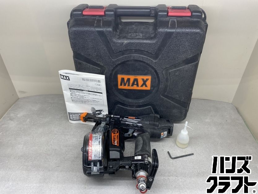 ♪ MAX 高圧ねじ打ち機 HV-R41G4 マックス ケース・オイル・六角レンチ・取扱説明書付 【広島安佐北店】【中古】 13,135円