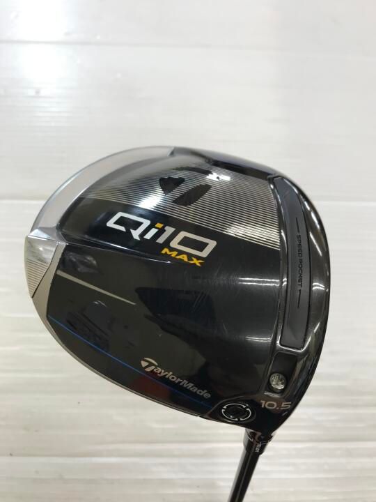 テーラーメイド　Qi10 MAX　10.5度　Diamana BLUE TM50　Rフレックス　ドライバー　中古【最短即日発送】