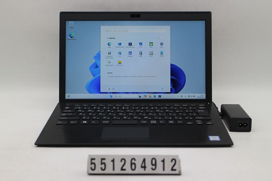 VAIO VJPG11C12N Core i5 8250U 1.6GHz/8GB/256GB(SSD)/13.3W/FHD(1920x1080)/Win11 【551264912】