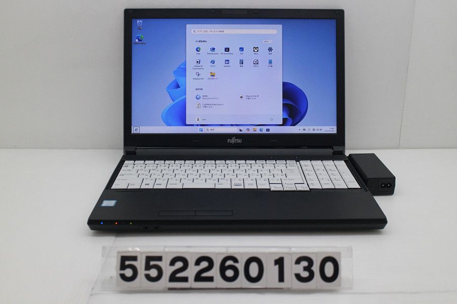 富士通 LIFEBOOK A748/TX Core i3 8130U 2.2GHz/8GB/500GB(SSD)/Multi/15.6W/FWXGA(1366x768)/Win11 【552260130】