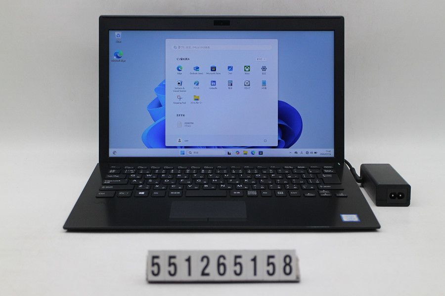 VAIO VJPG11C12N Core i5 8250U 1.6GHz/8GB/256GB(SSD)/13.3W/FHD(1920x1080)/Win11 【551265158】