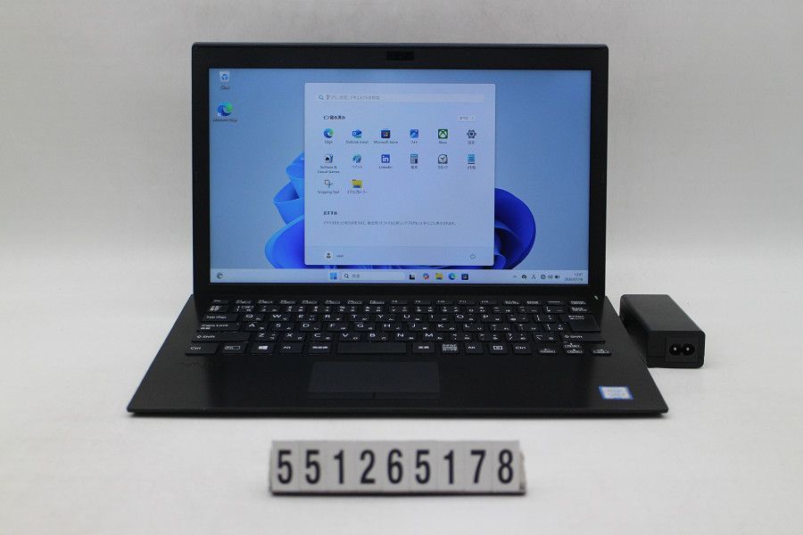 VAIO VJPG11C12N Core i5 8250U 1.6GHz/8GB/256GB(SSD)/13.3W/FHD(1920x1080)/Win11 【551265178】