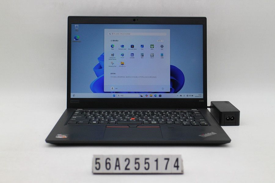 Lenovo ThinkPad X395 Ryzen 5 Pro 3500U 2.1GHz/8GB/256GB(SSD)/13.3W/FHD(1920x1080)/Win11 【56A255174】