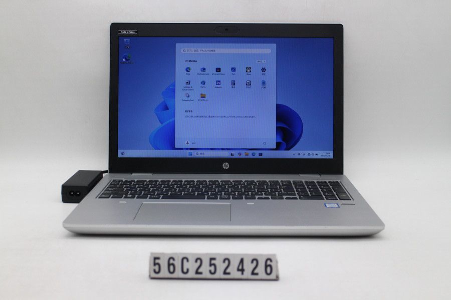 hp ProBook 650 G4 Core i3 8130U 2.2GHz/8GB/256GB(SSD)/Multi/15.6W/FWXGA(1366x768)/Win11 【56C252426】