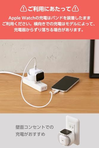 エレコム 充電器 Type-C 30W Apple Watch 対応 1ポート USB PD対応 折りたたみ式プラグ ホワイト EC-AC9830WHyu