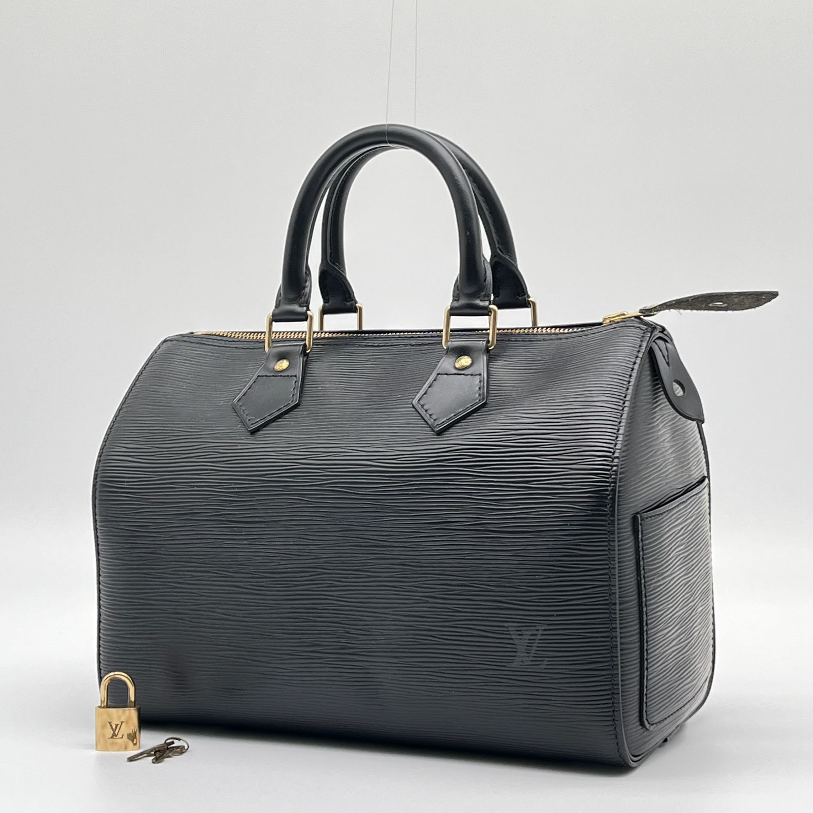 LOUIS VUITTON スピーディ 25 エピ ブラック ハンドバッグ ミニボストン 【状態ランク:SS】