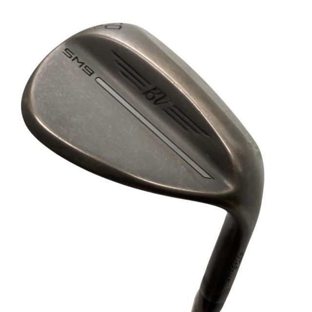 【中古】 タイトリスト VOKEY SPIN MILLED SM9 ジェットブラック 60°/04°L ウェッジ WG リシャフト (フレックスその他) メンズ 男性用 右利き 右用 Cランク ゴルフクラブ