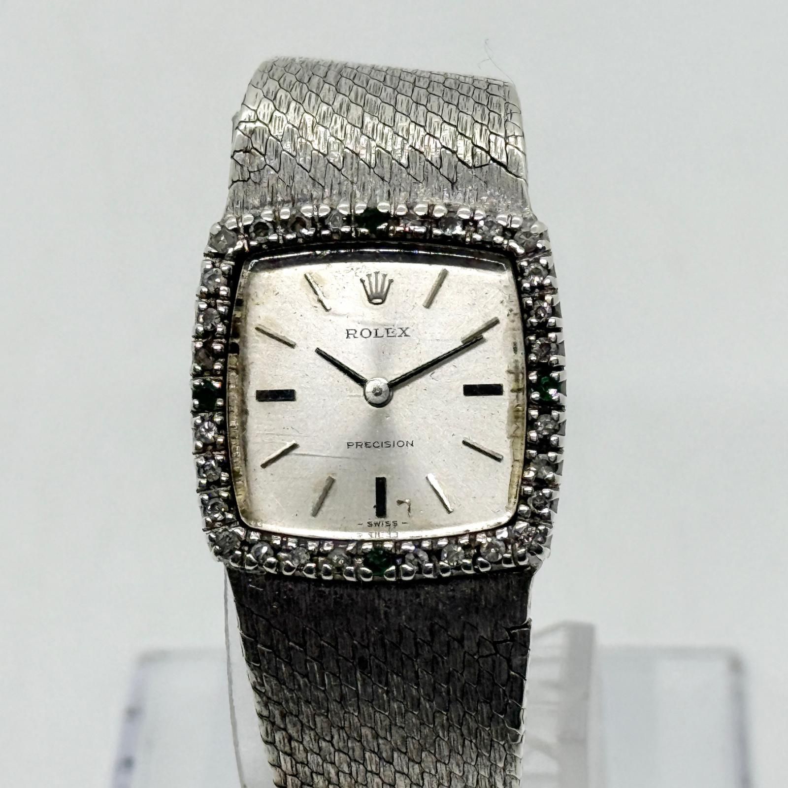 ROLEX ロレックス プレシジョン 3210067 手巻き 稼動　【8】☺︎ ROLEX ロレックス プレシジョン 4041311 シルバー 手巻き レディース