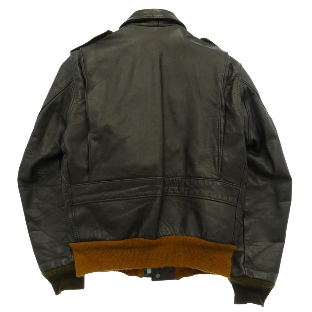 schott ショット A-2タイプ フルジップ フライト レザージャケット