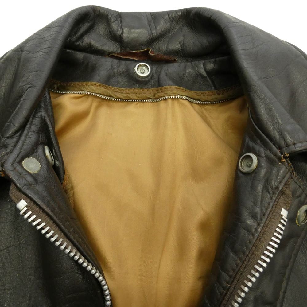 schott ショット A-2タイプ フルジップ フライト レザージャケット