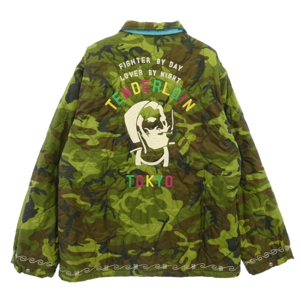 TENDERLOIN テンダーロイン スーベニア バンブー JKT TENDERLOIN テンダーロイン 16AW T-NYLON SOUVENIR JKT バック刺繍