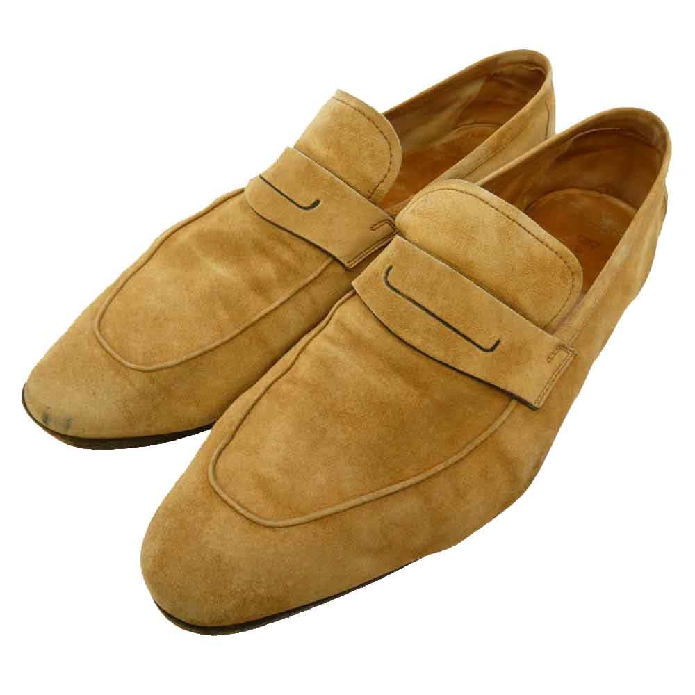 Berluti ベルルッティ スウェード ローファー シューズ ライトブラウン