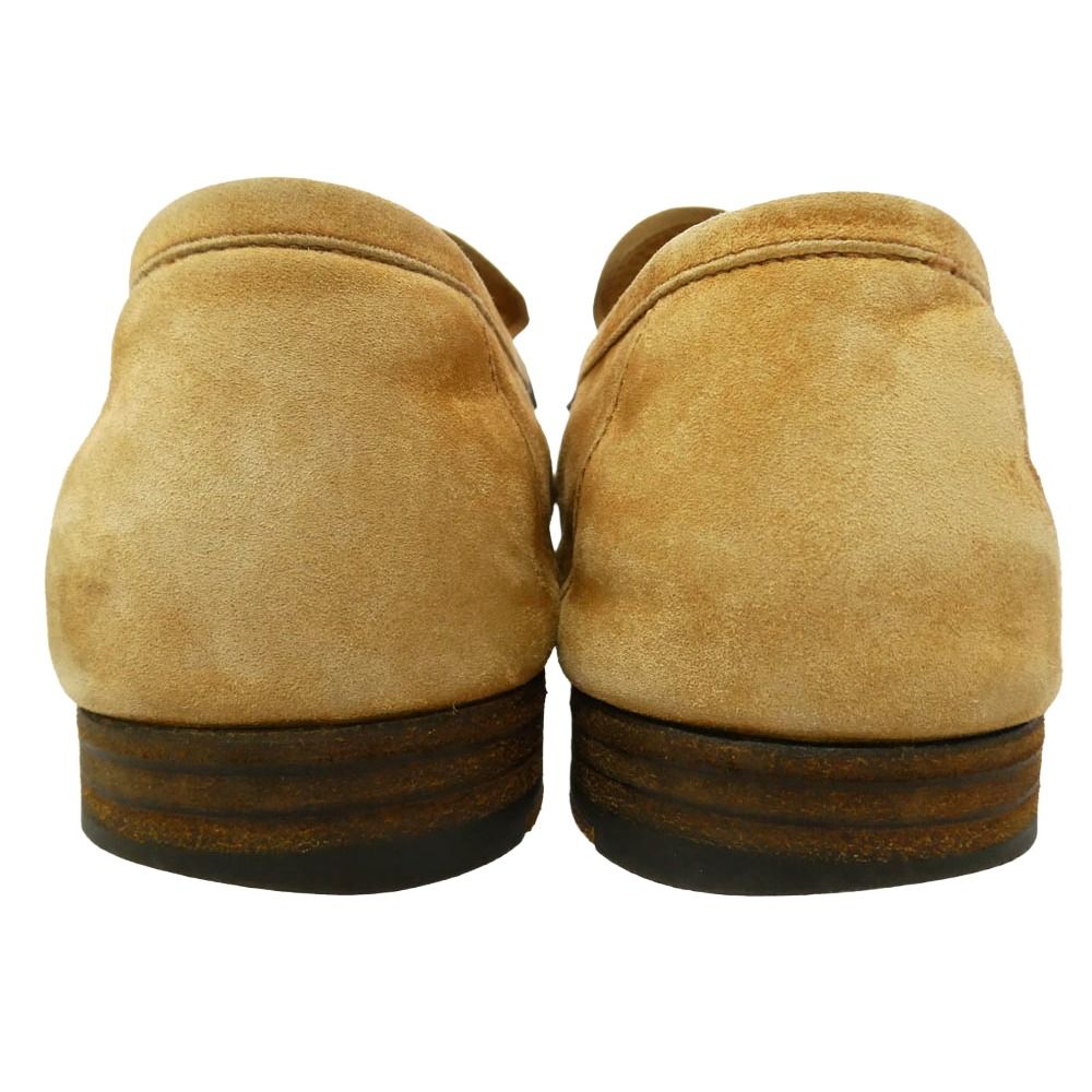 Berluti ベルルッティ スウェード ローファー シューズ ライトブラウン系 UK8 1/2【中古】 Berluti ベルルッティ スウェード ローファー シューズ ライトブラウン