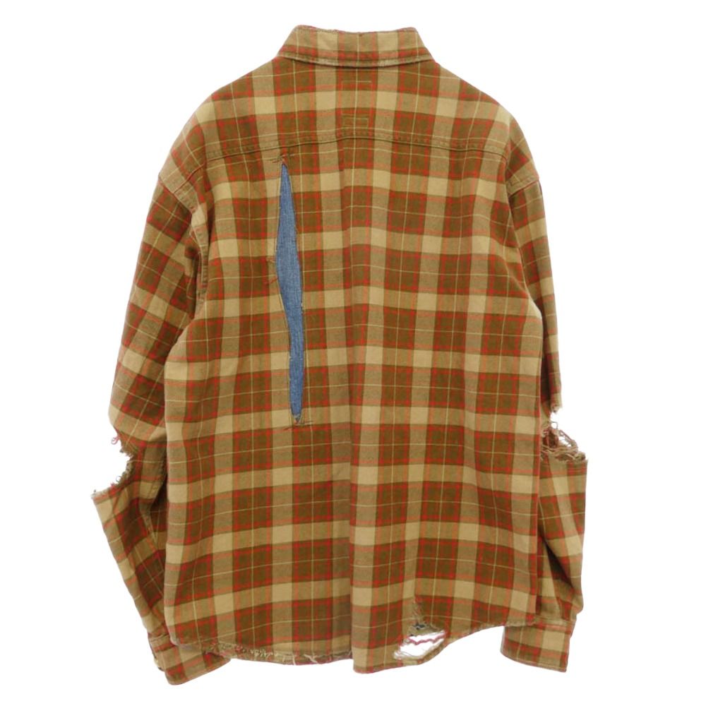 VISVIM ビズビム 20AW 0120205011011 LUMBER CHECK L/S CRASH