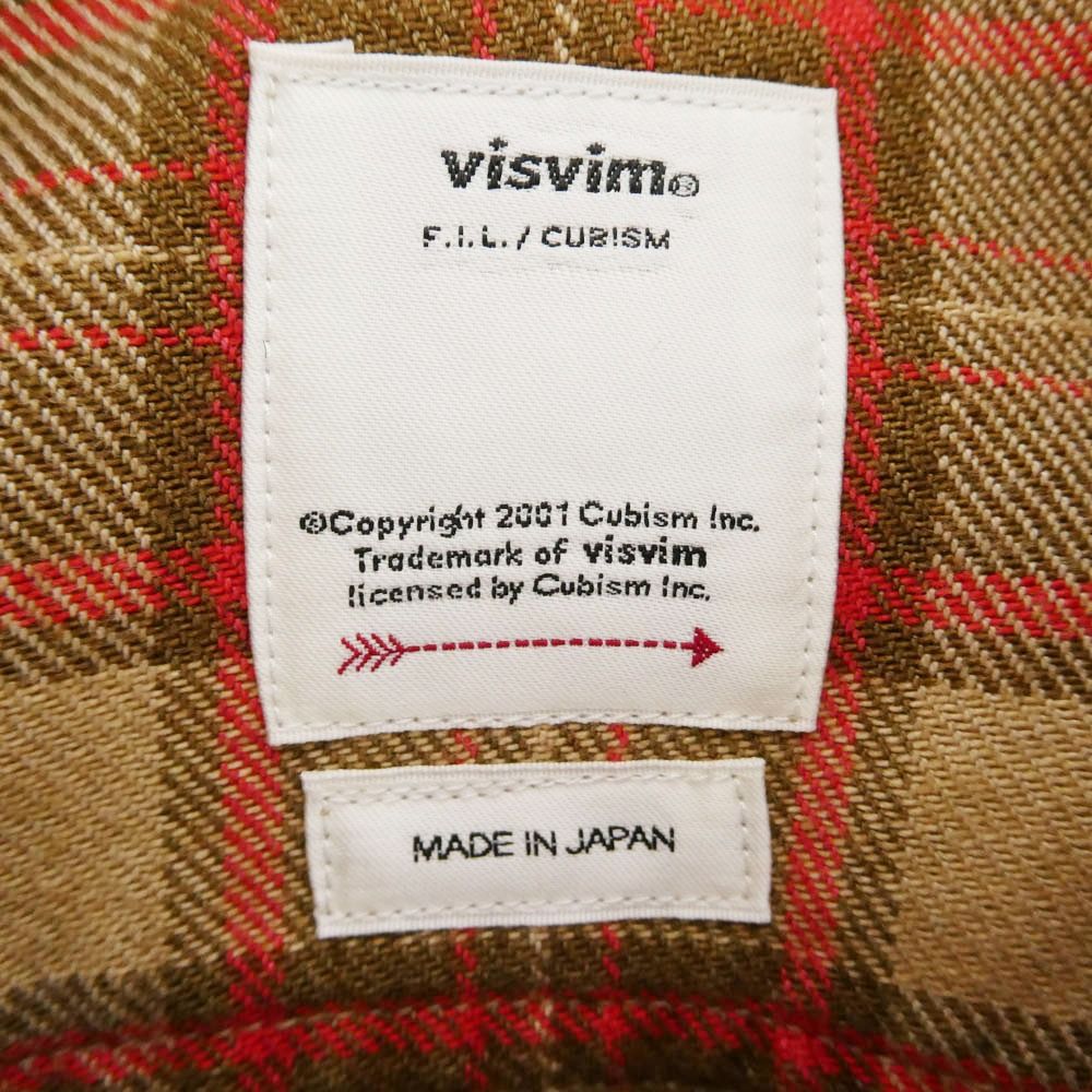 VISVIM ビズビム 20AW 0120205011011 LUMBER CHECK L/S CRASH