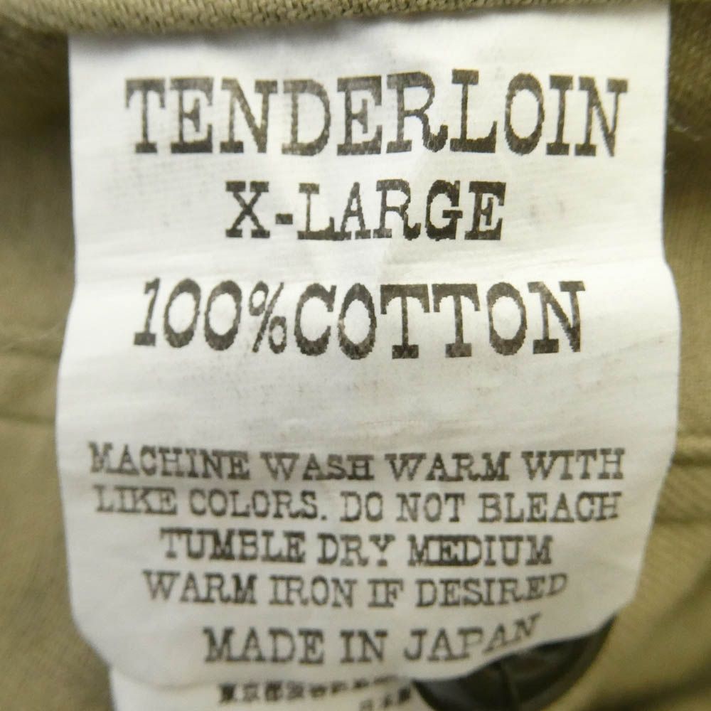 TENDERLOIN テンダーロイン 14SS T-BAMBOO JKT 刺繍 タイガーカモ柄