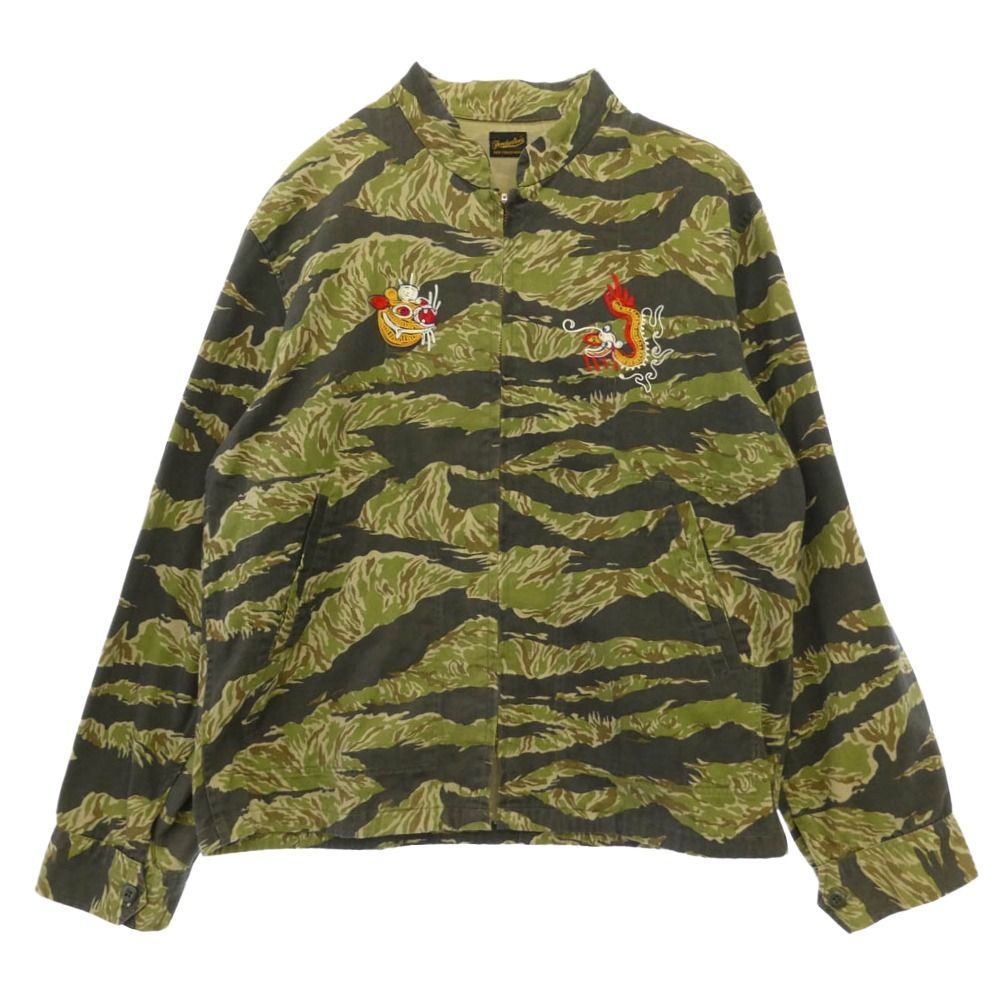 TENDERLOIN テンダーロイン 14SS T-BAMBOO JKT 刺繍 タイガーカモ柄