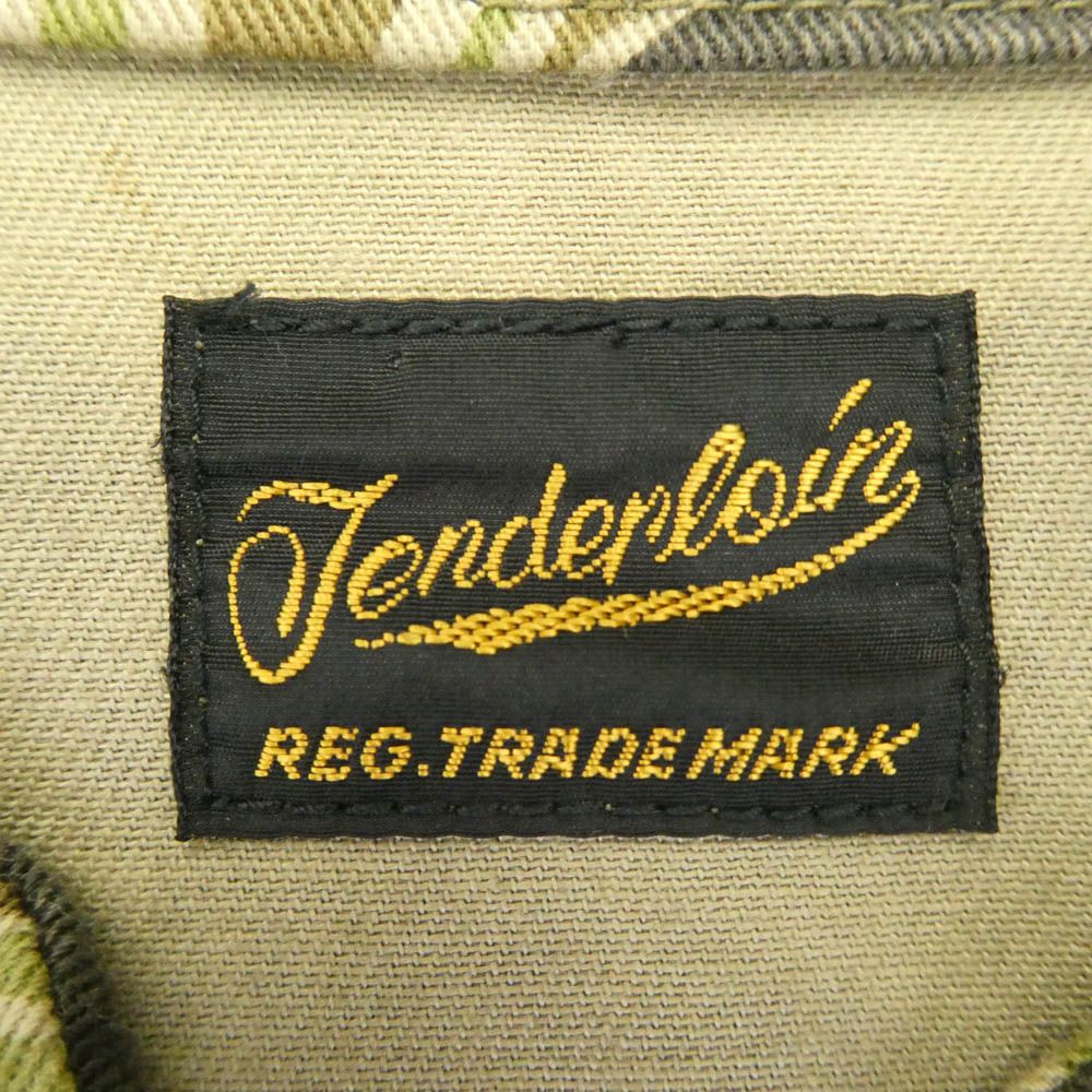 TENDERLOIN テンダーロイン 14SS T-BAMBOO JKT 刺繍 タイガーカモ柄