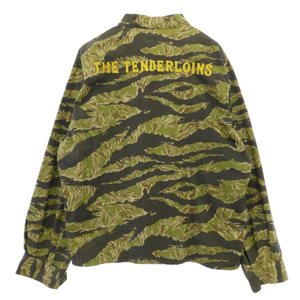 TENDERLOIN テンダーロイン 14SS T-BAMBOO JKT 刺繍 タイガーカモ柄