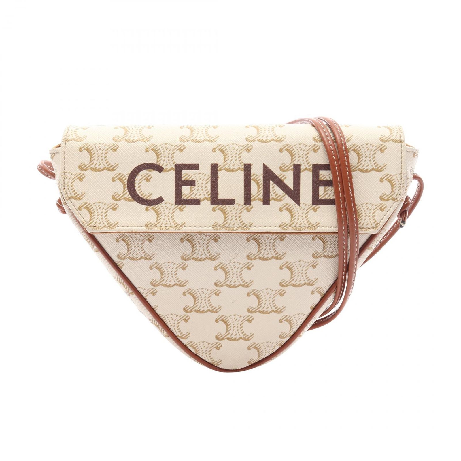 セリーヌ CELINE ショルダーバッグ トリオンフ トライアングル ミニ 