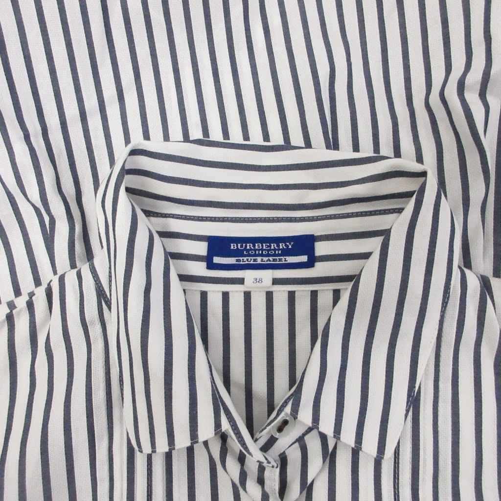 バーバリーブルーレーベル BURBERRY BLUE LABEL ワンピース 半袖 ひざ
